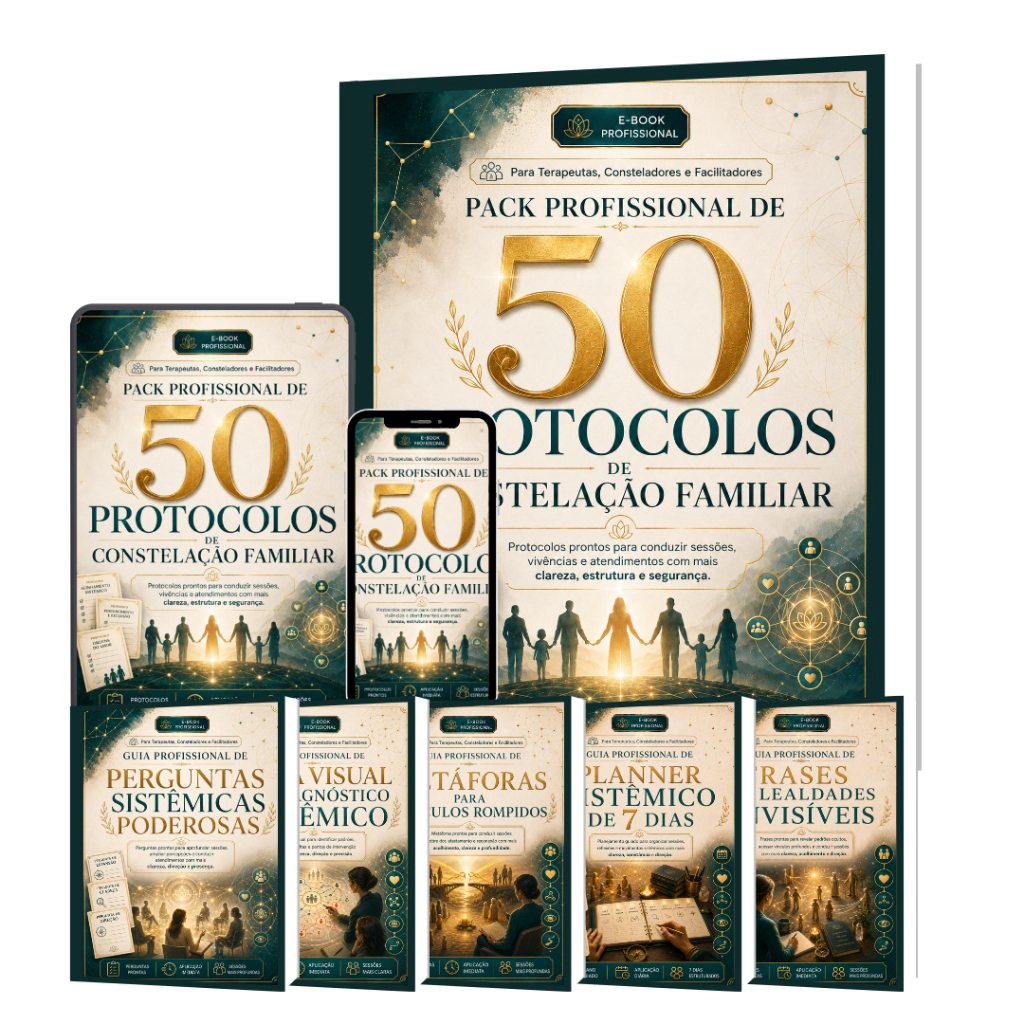 Constelação Familiar Bundle Pack Mockup